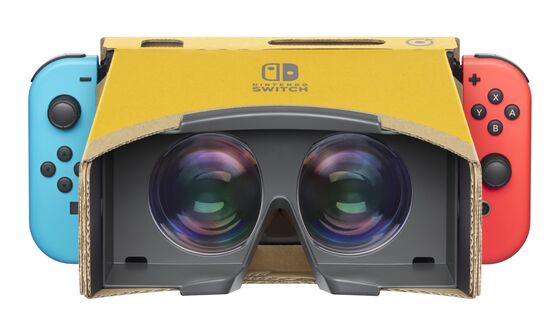 Nintendo Unveils Virtual Reality Cardboard Headset for Switch