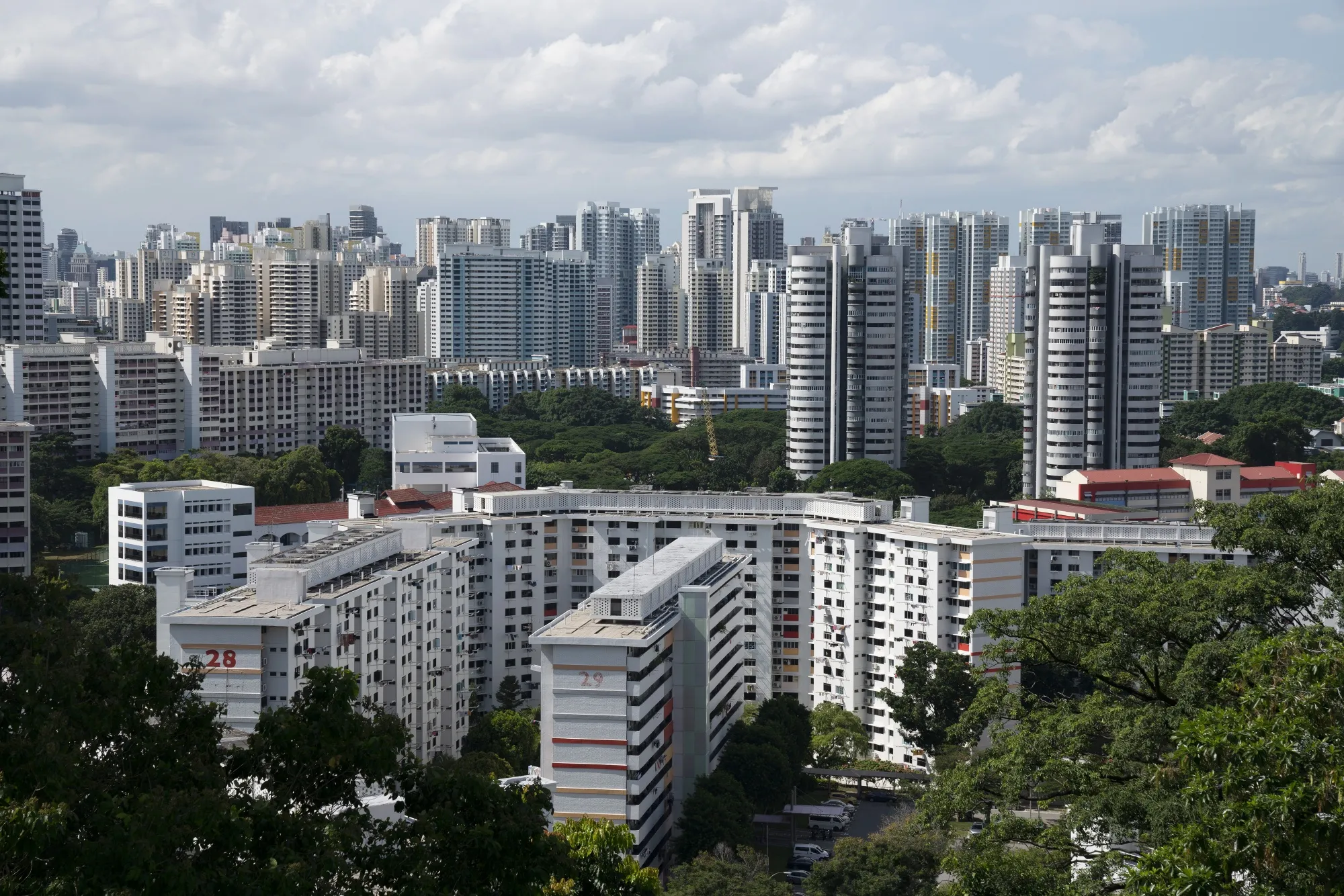 Views of Singapore as Prime Minister says Covid-19 to ‘Weigh Heavily’ on City-State's Economy