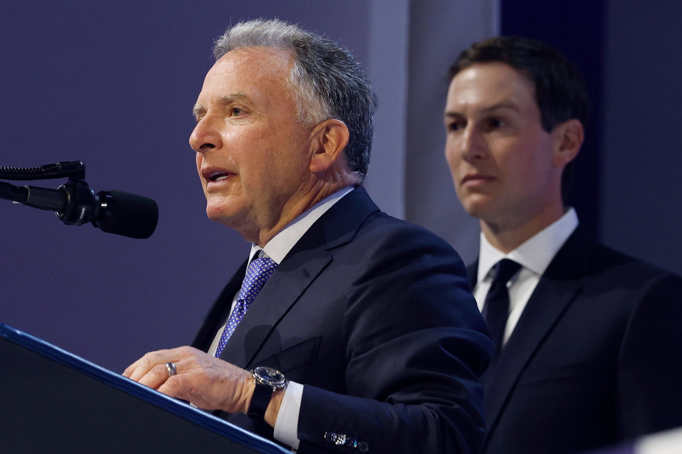 Steve Witkoff and Jared Kushner Photographer: Chip Somodevilla/Getty Images