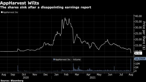 Bad Tomatoes at SPAC’s Indoor Farm Empire Send Shares Tumbling