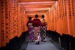 Fushimi Inari Shrine in Kyoto.&nbsp;