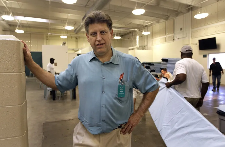 Robert Marbut, the incoming director of the U.S. Interagency Council on Homelessness, pictured in 2011 at the Pinellas Safe Harbor facility in St. Petersburg, Florida.