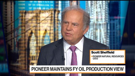 Pioneer CEO Says He’s Sitting Out Latest Round of Shale M&A