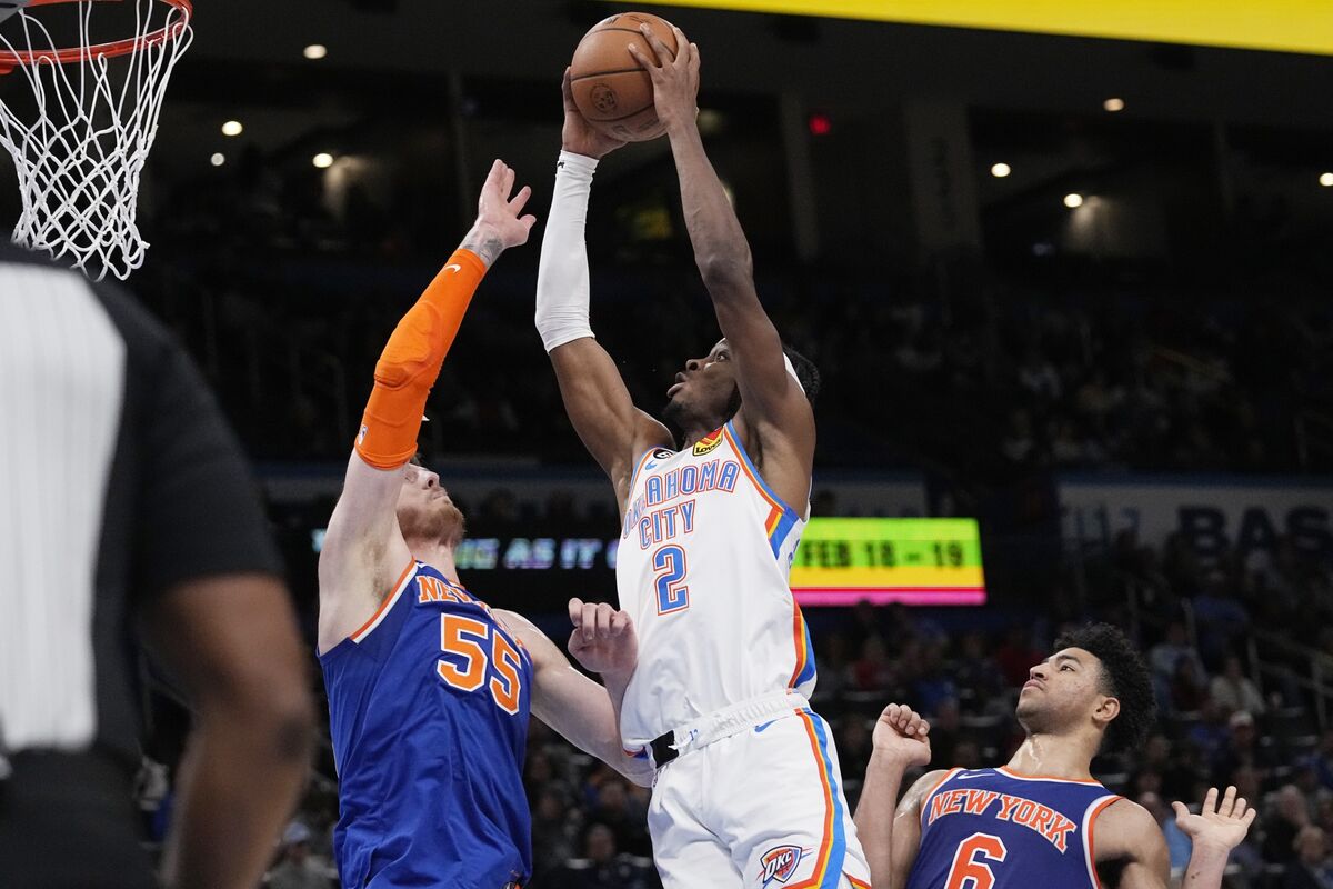 Brunson's 34 Points Lifts Knicks to 129-119 Win Over Thunder - Bloomberg