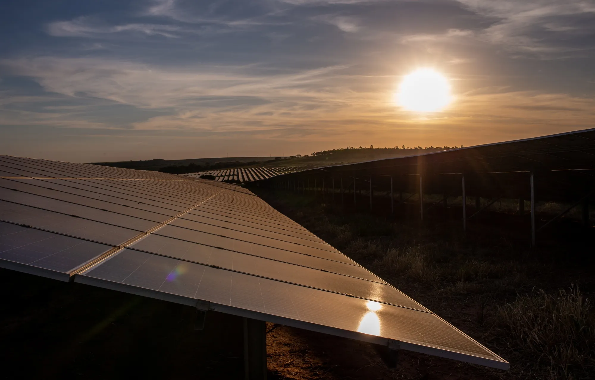 Solar farm in Brazil.