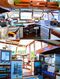 It took the couple two years to transform vessel from a termite-infested junkyard find fully operational “food truck boat.” every kitchen tool and ingredient is secured in event of rough seas.
