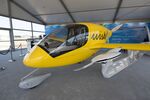 The Wisk Autonomous electric aircraft which is a joint venture company between Boeing and Kitty Hawk is displayed during the Farnborough International Airshow 2022.