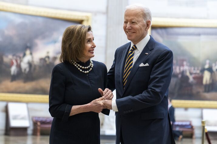 Biden Aides to Meet Senators After Pelosi Remarks Deal Blow