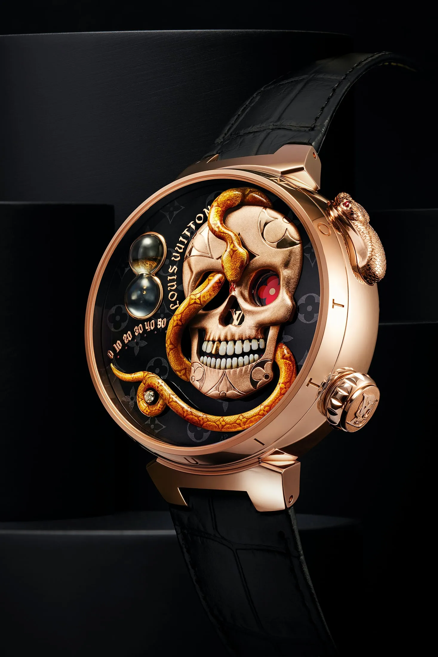Louis Vuitton Skull-and-Snake Watch Is a Punk Marvel of Ingenuity -  Bloomberg