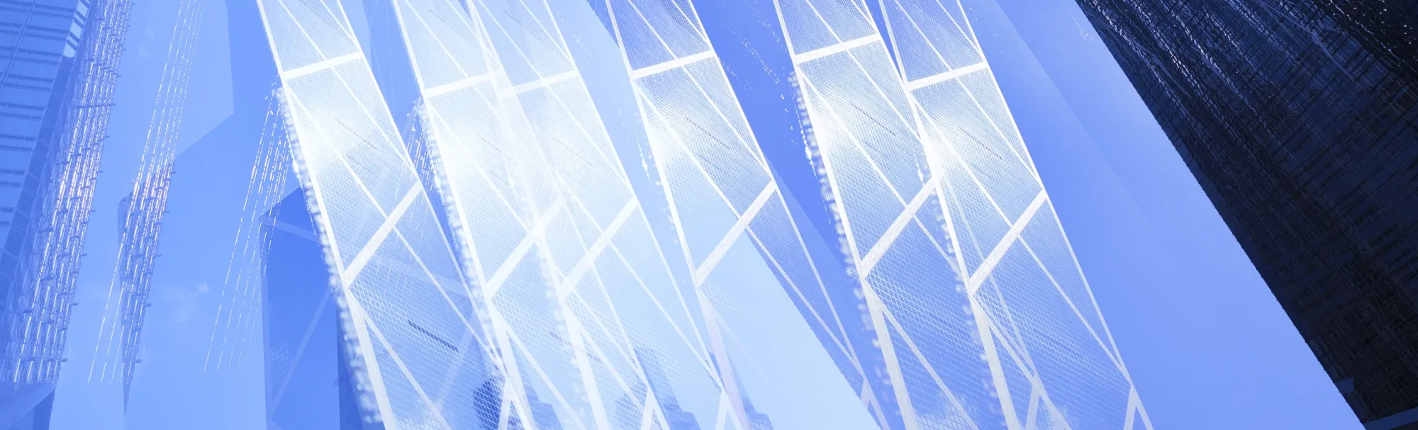 Multiple exposure image of Central District, Hong Kong