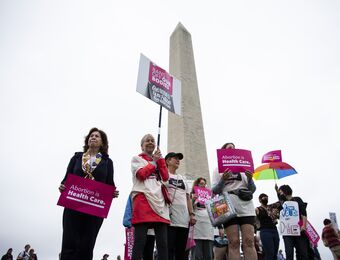 relates to Abortion Rights Backers Rally in Anger Over Post-Roe Future