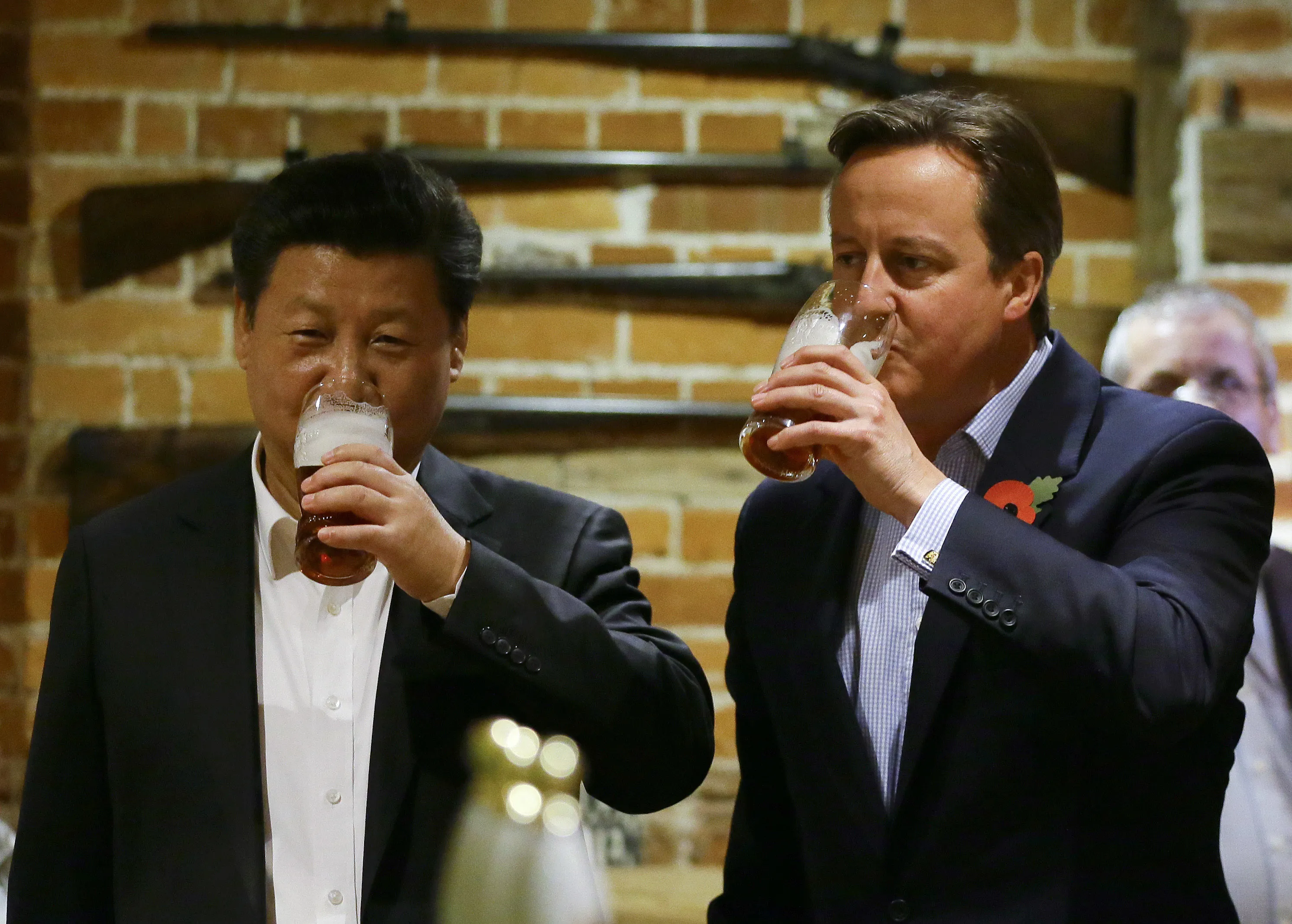 President Xi and Prime Minister Cameron