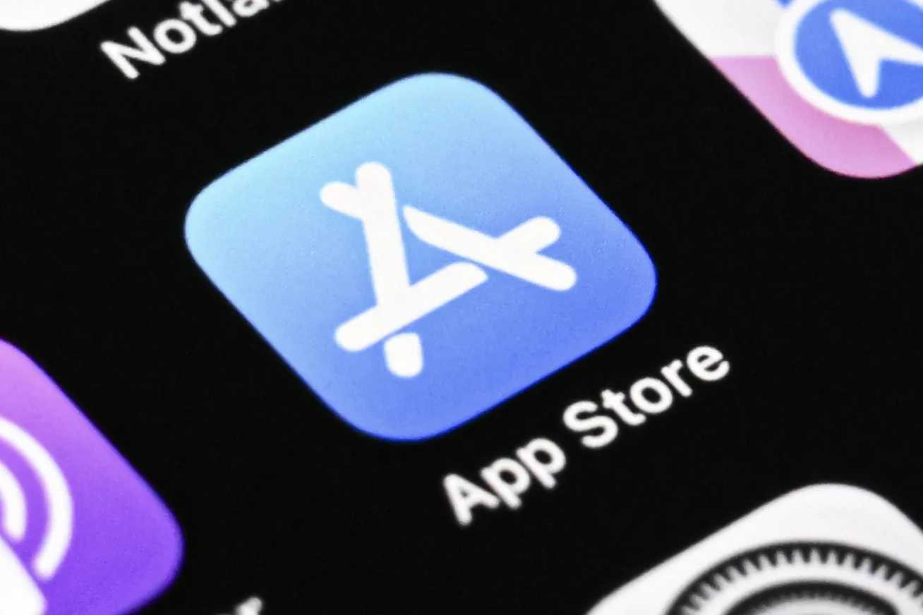 The Apple App Store application.