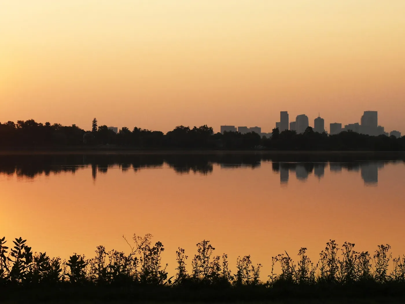 Sloan’s Lake&nbsp;in central Denver, Colorado, on Aug. 9.