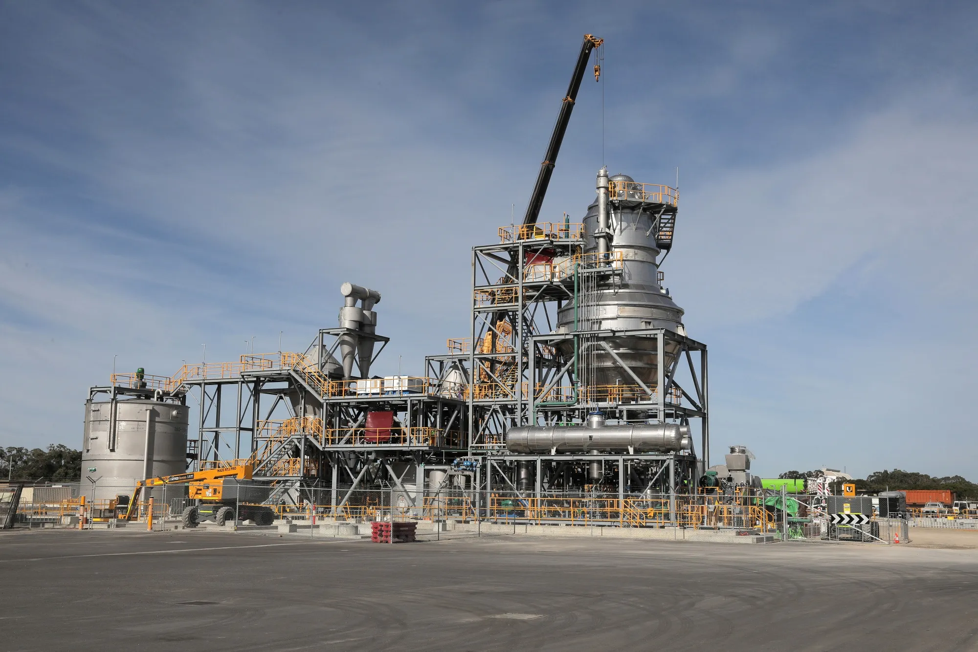 BHP Group Ltd.’s Kwinana Nickel Refinery in Western Australia.