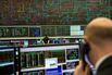The National Grid control centre in Wokingham, UK.