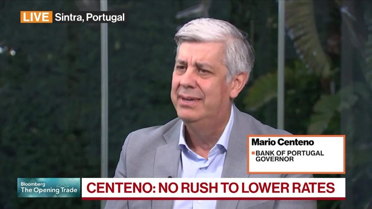 Centeno Says ECB Not in a Rush to Lower Rates Further Centeno Says ECB Not in a Rush to Lower Rates Further