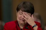 Securities and Exchange Commissioner Mary Jo White during her confirmation hearing in March 2013. Photographer: Andrew Harrer/Bloomberg