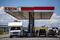 An Exxon Mobil Corp. Gas Station Ahead Of Earnings Figures