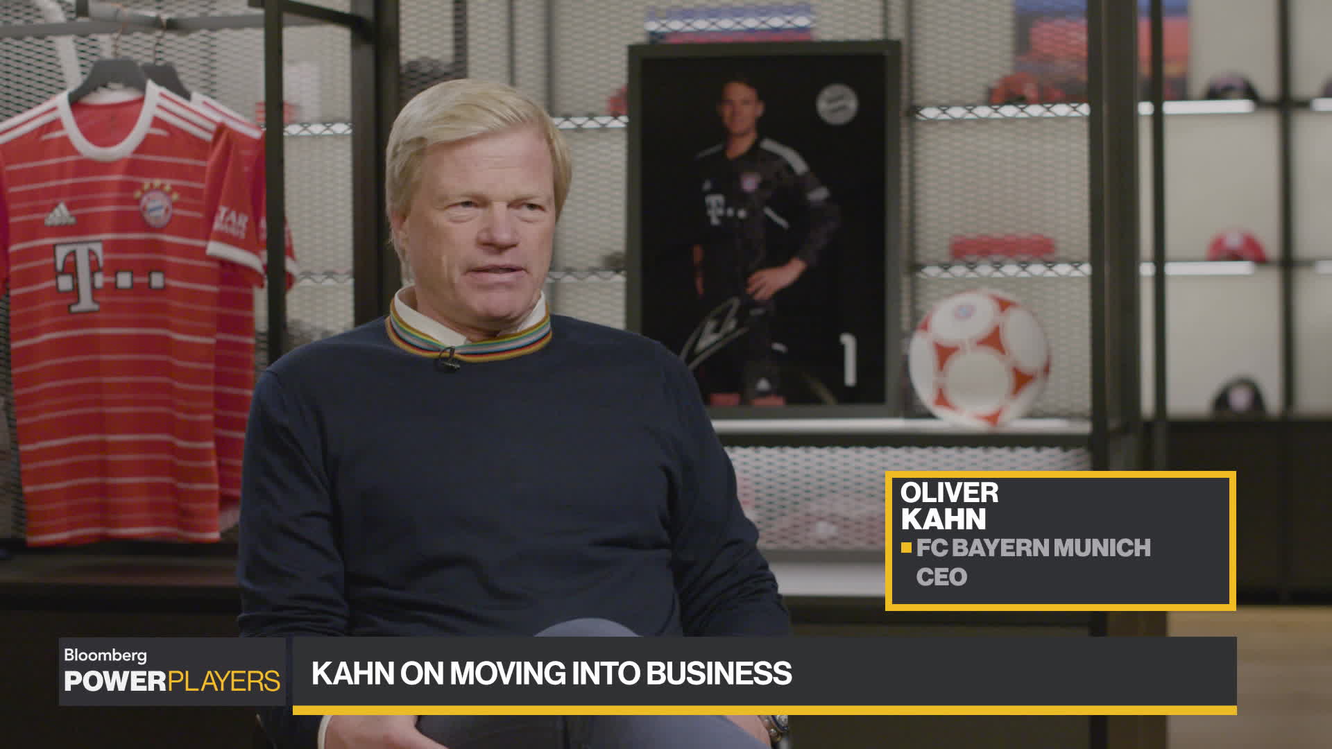 Oliver Kahn will be taking Bayern's CEO by 2022