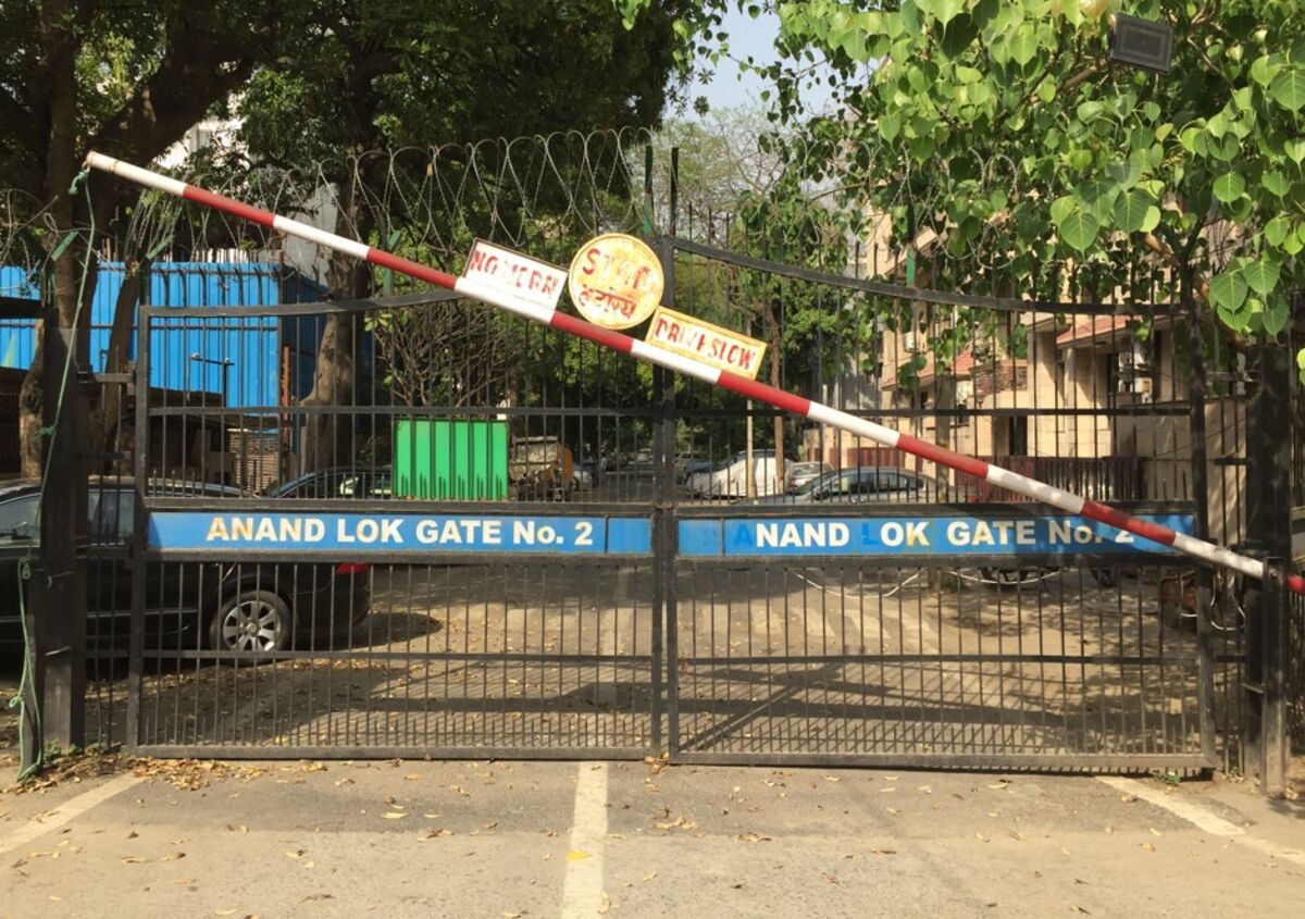 No Entry: Behind Delhi's Craze for Security Gates - Bloomberg