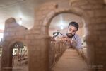 Mahmoud Hariri creates a clay replica of the fallen Palmyra, which was destroyed by Islamic State militants last year.