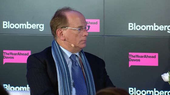 Even Larry Fink’s Davos Scarf Is All About Climate Change