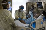 The Covid-19 intensive care unit (ICU) at Freeman Hospital West in Joplin, Missouri, U.S..
