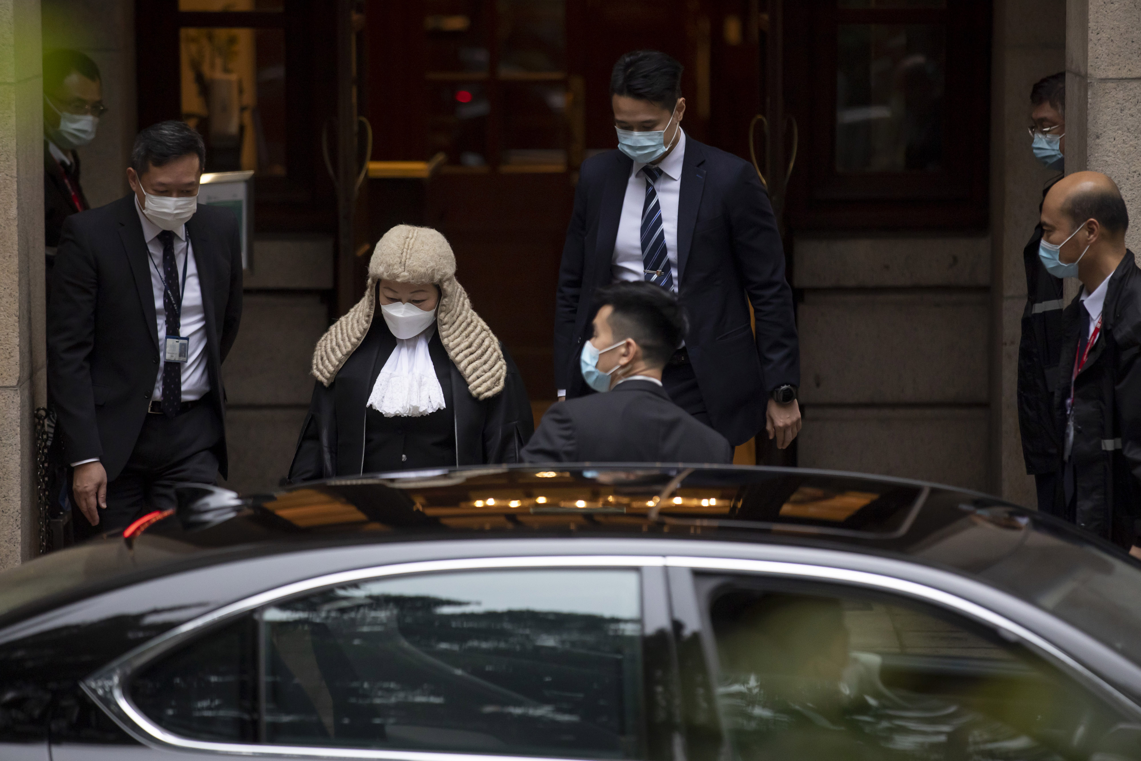 Hong Kong Judges Attend Ceremonial Opening Of The Legal Year