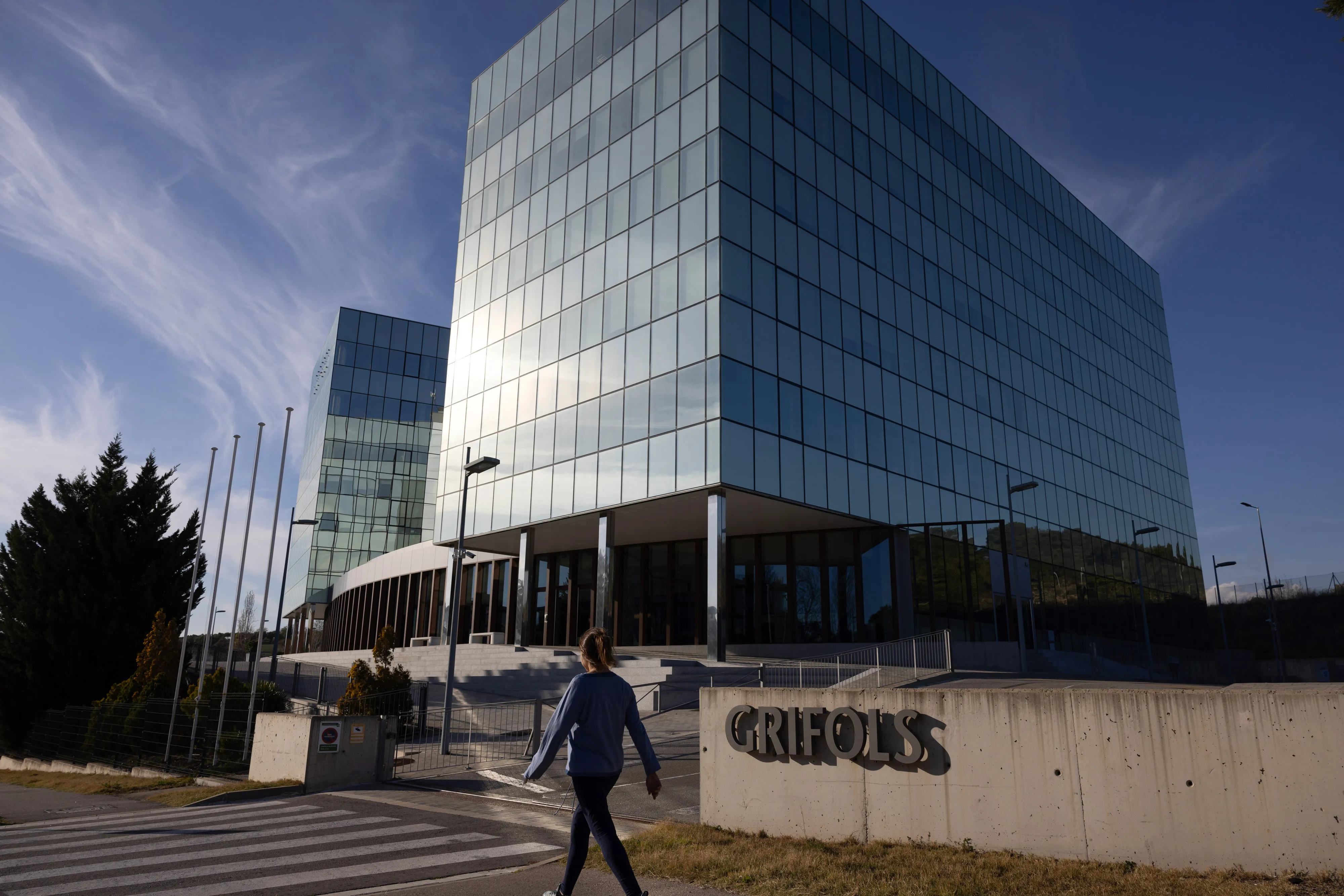 The Grifols SA headquarters in Barcelona, Spain.