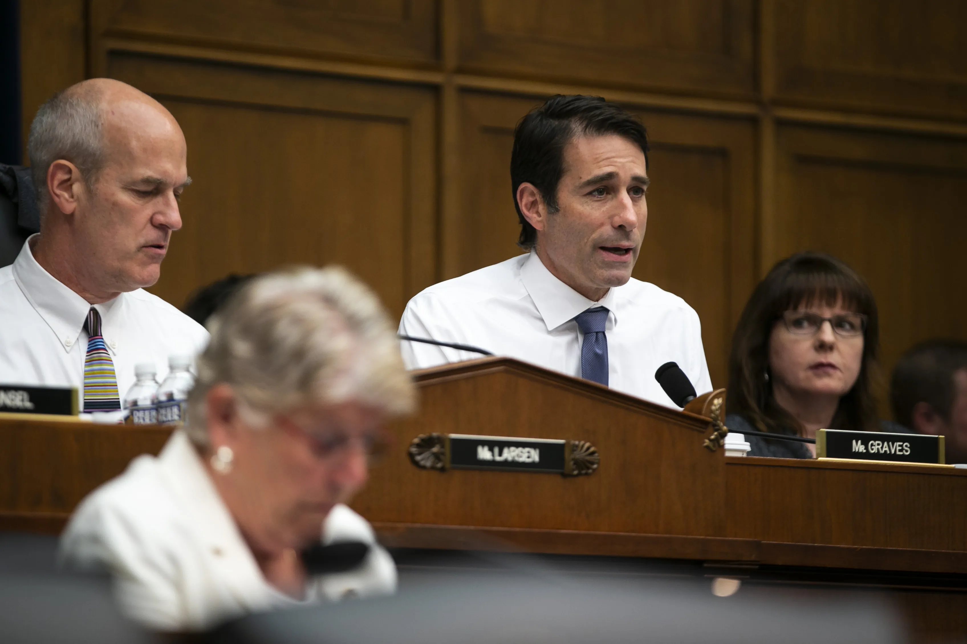Representative Garret Graves during&nbsp;a House Transportation and Infrastructure Subcommittee hearing.