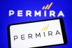 In this photo illustration, Permira logo is seen on a
