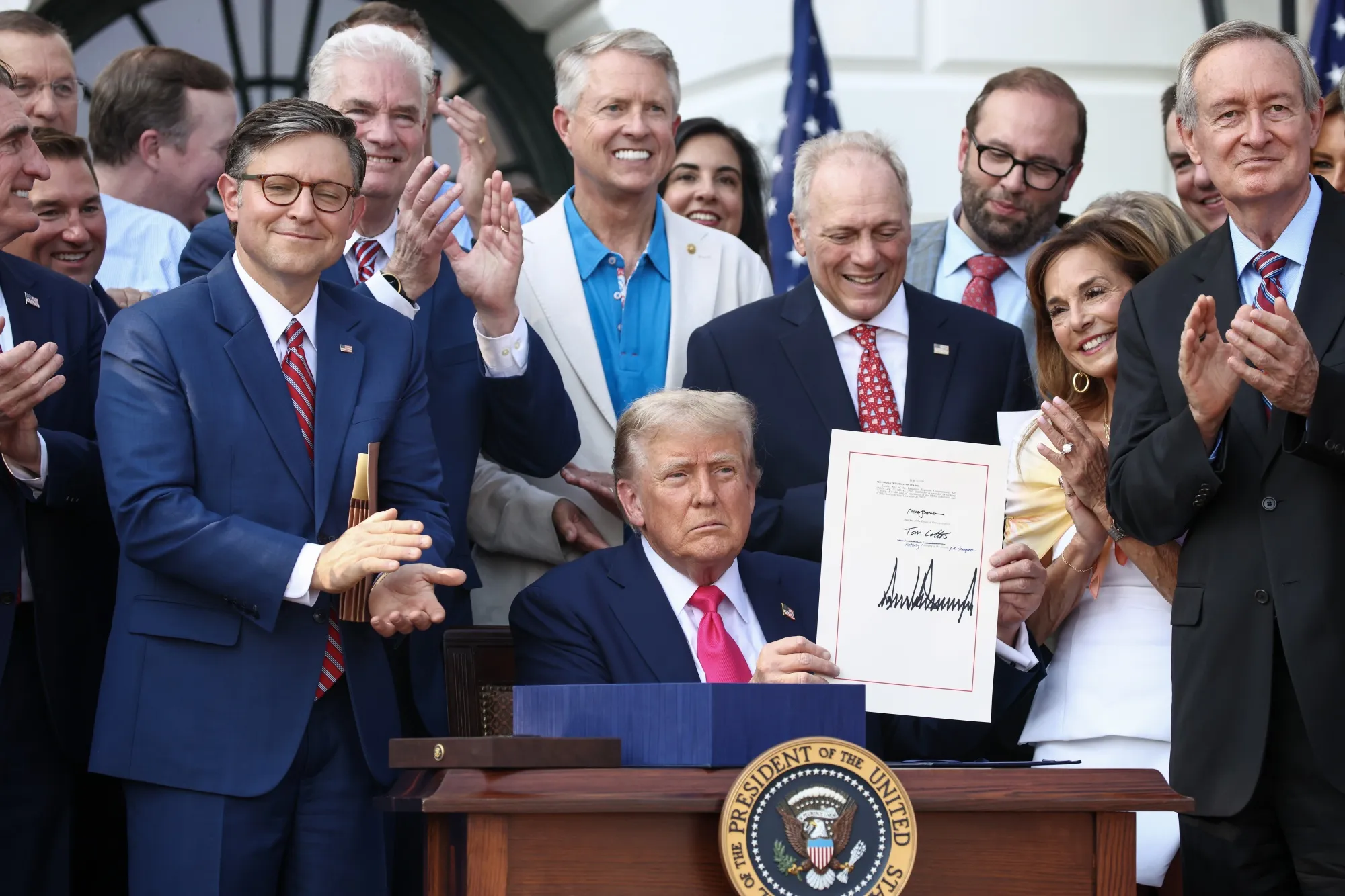 Trump signed the One, Big Beautiful Bill Act into law on July 4.