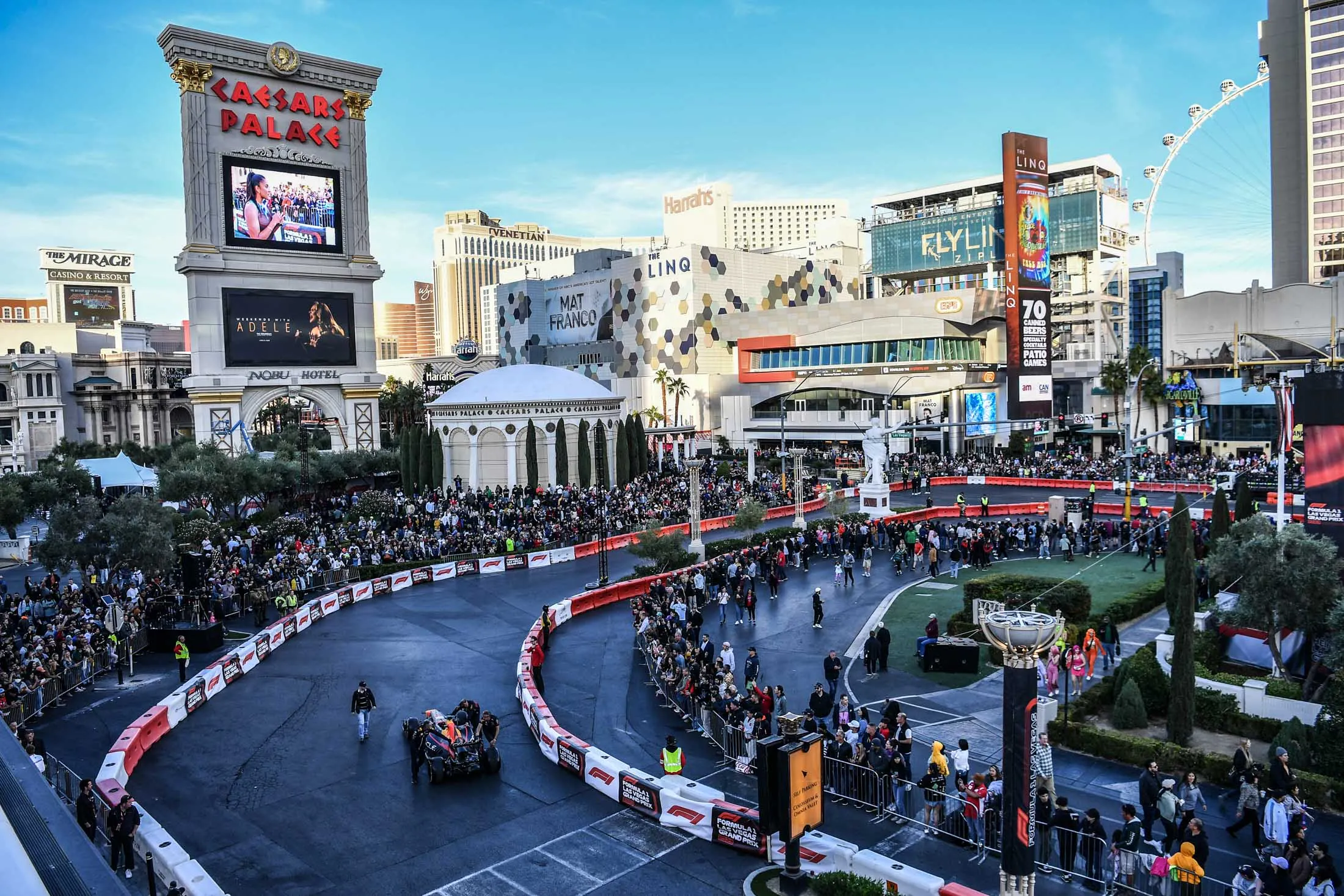 Las Vegas Weather Improves For F1 Weekend After Heavy Rain
