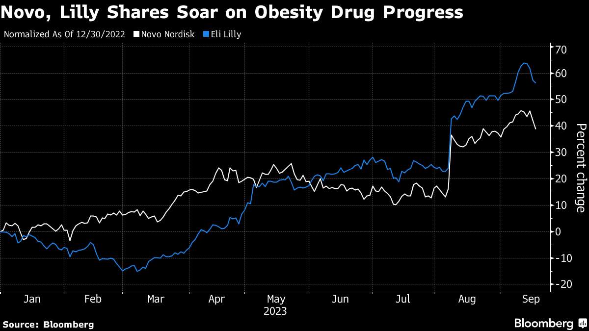 New ETF (HRTS) Tracks Developers of Obesity Drugs Amid Ozempic Hype -  Bloomberg