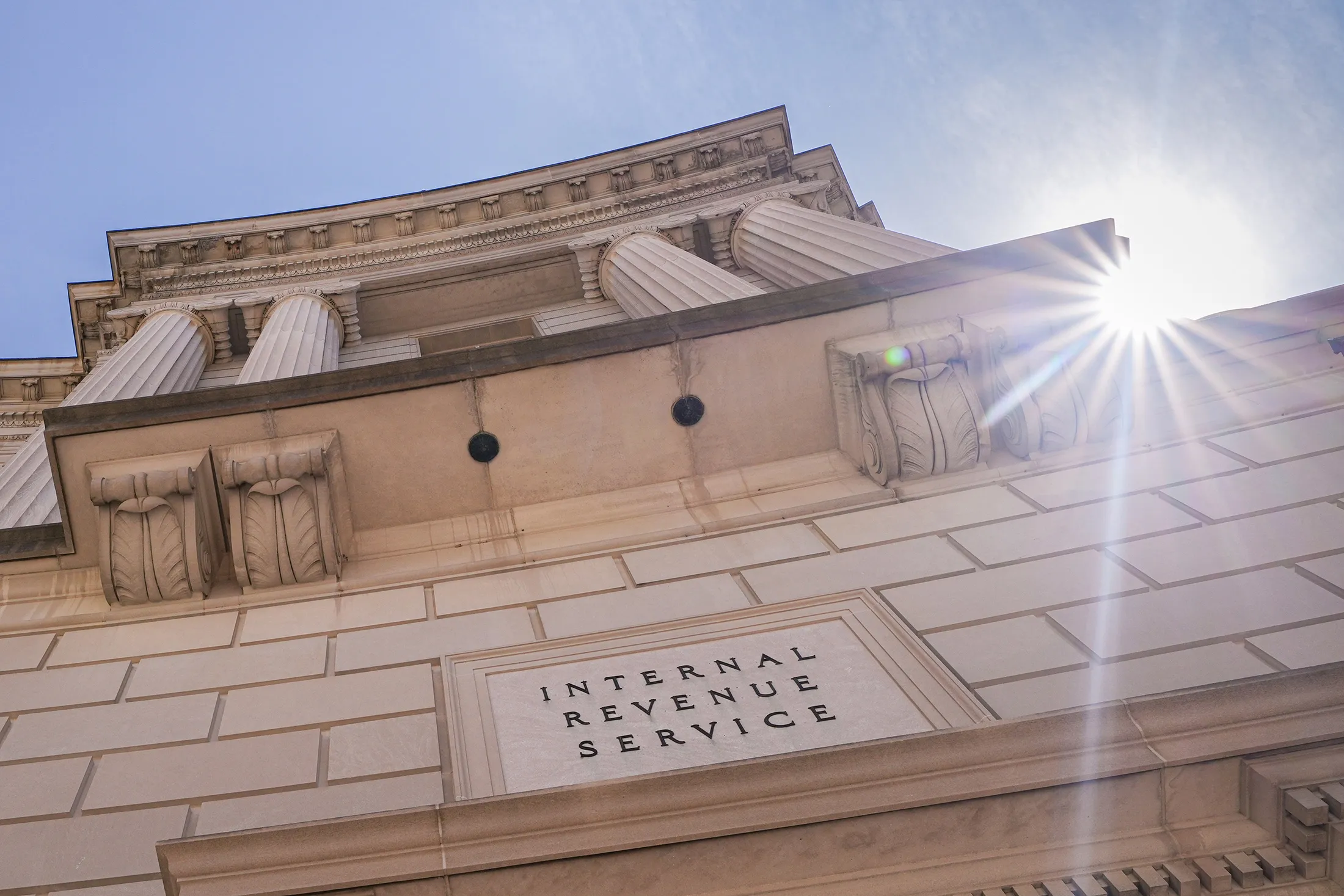 The IRS headquarters.