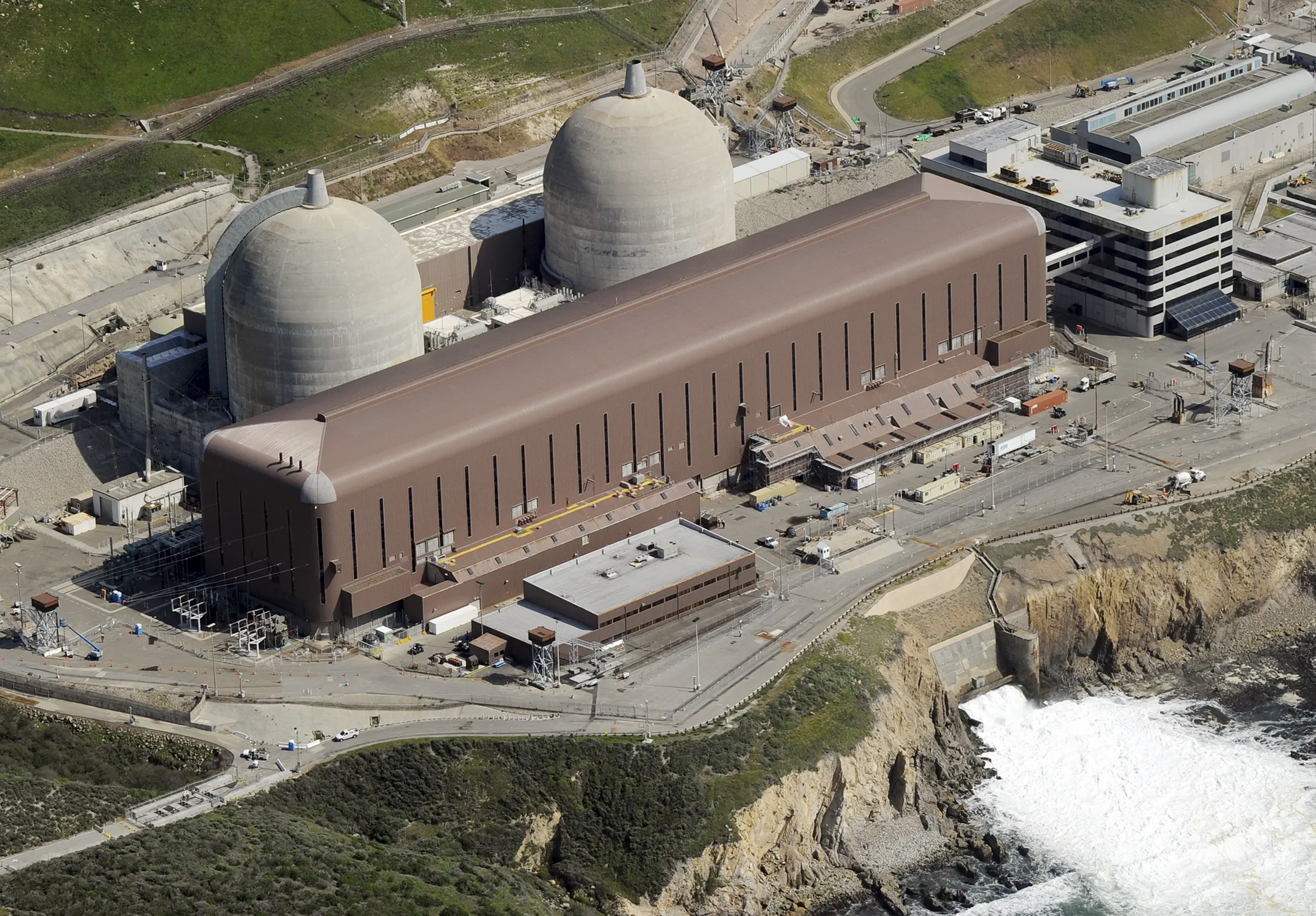 The Diablo Canyon Nuclear Power Plant.