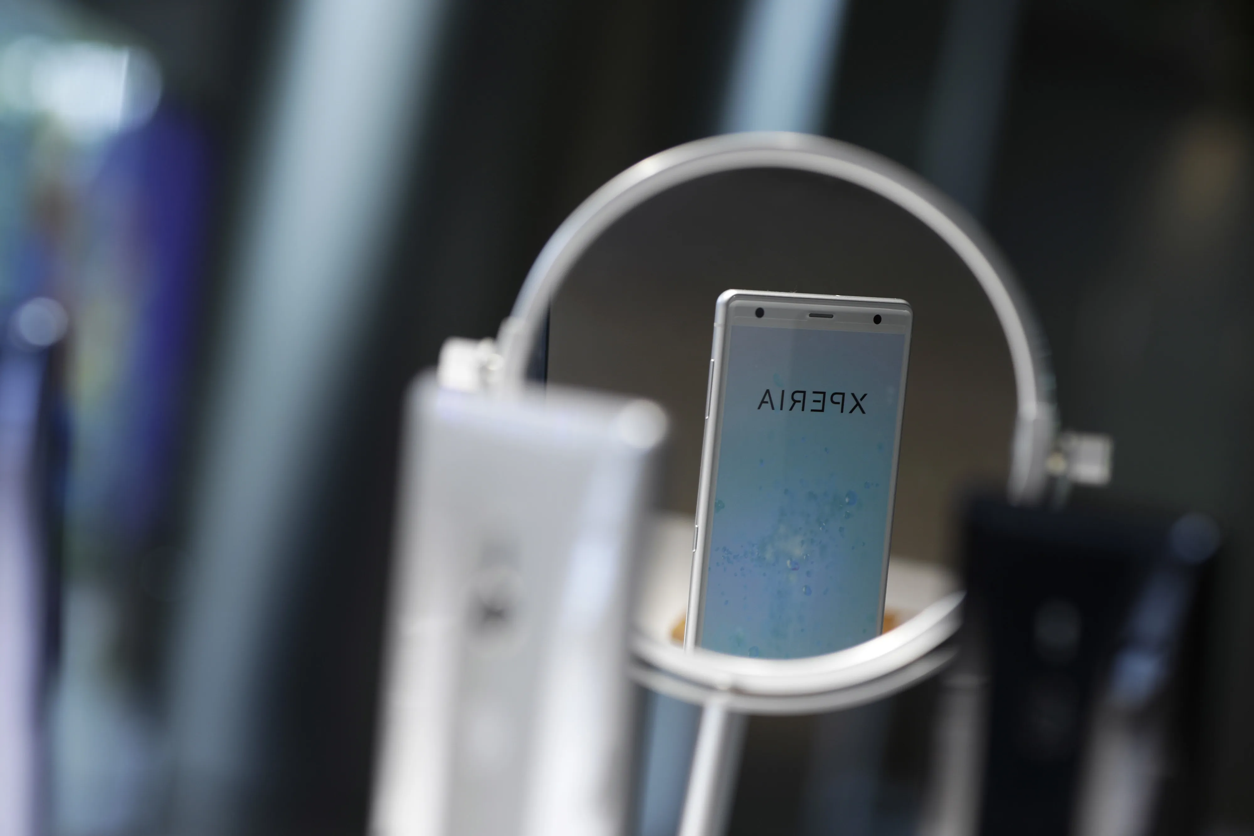 Sony Products and HQ as Tech Giant Reports Results Amid A Busy Week For Earnings