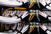 High End Data Cables Feed Into Servers