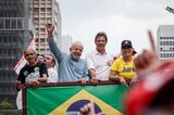 Former President Lula Attends Final Campaign Rally Ahead Of Runoff Elections