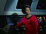 Nichelle Nichols as Lieutenant Uhura on the Star Trek: The Original Series episode, &quot;Whom Gods Destroy.&quot; Originally aired January 3, 1969.&nbsp;