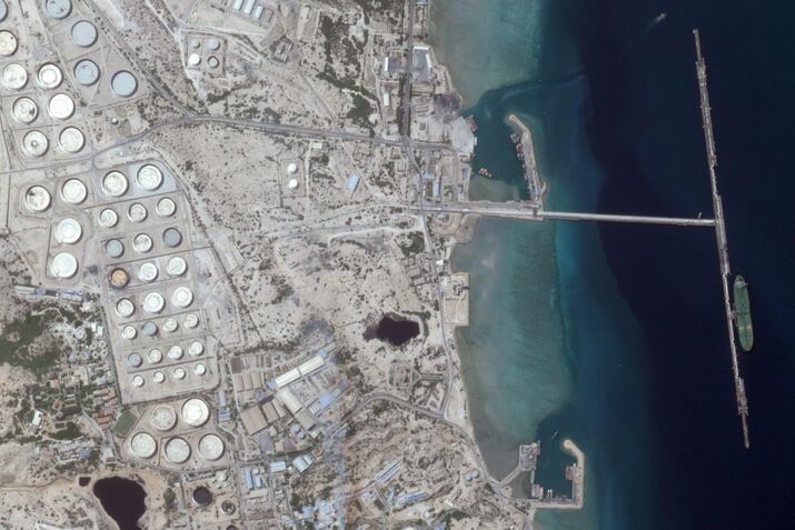 Iran Imagery Shows Race to Get Its Oil Out Into the World