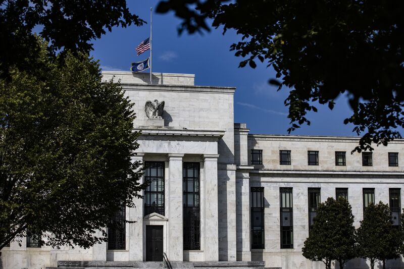 The Marriner S. Eccles Federal Reserve building in Washington, D.C., U.S., on Sunday, Oct. 3, 2021.