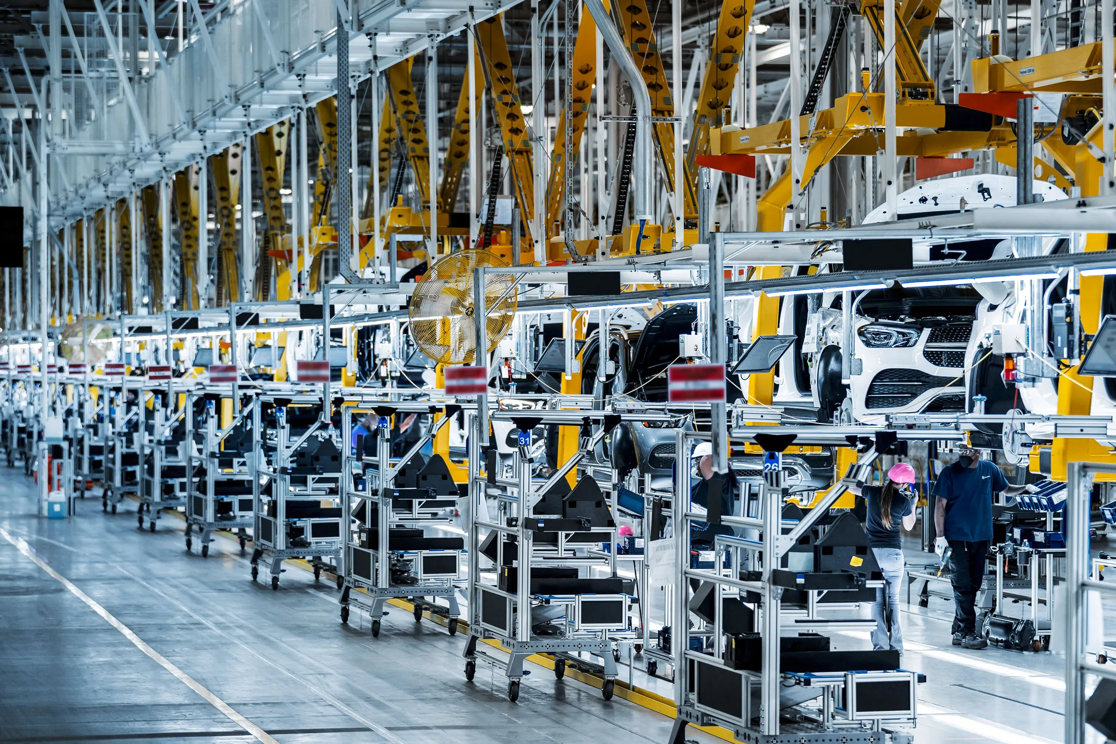 Mercedes has moved manufacturing of the GLC SUV to Alabama.