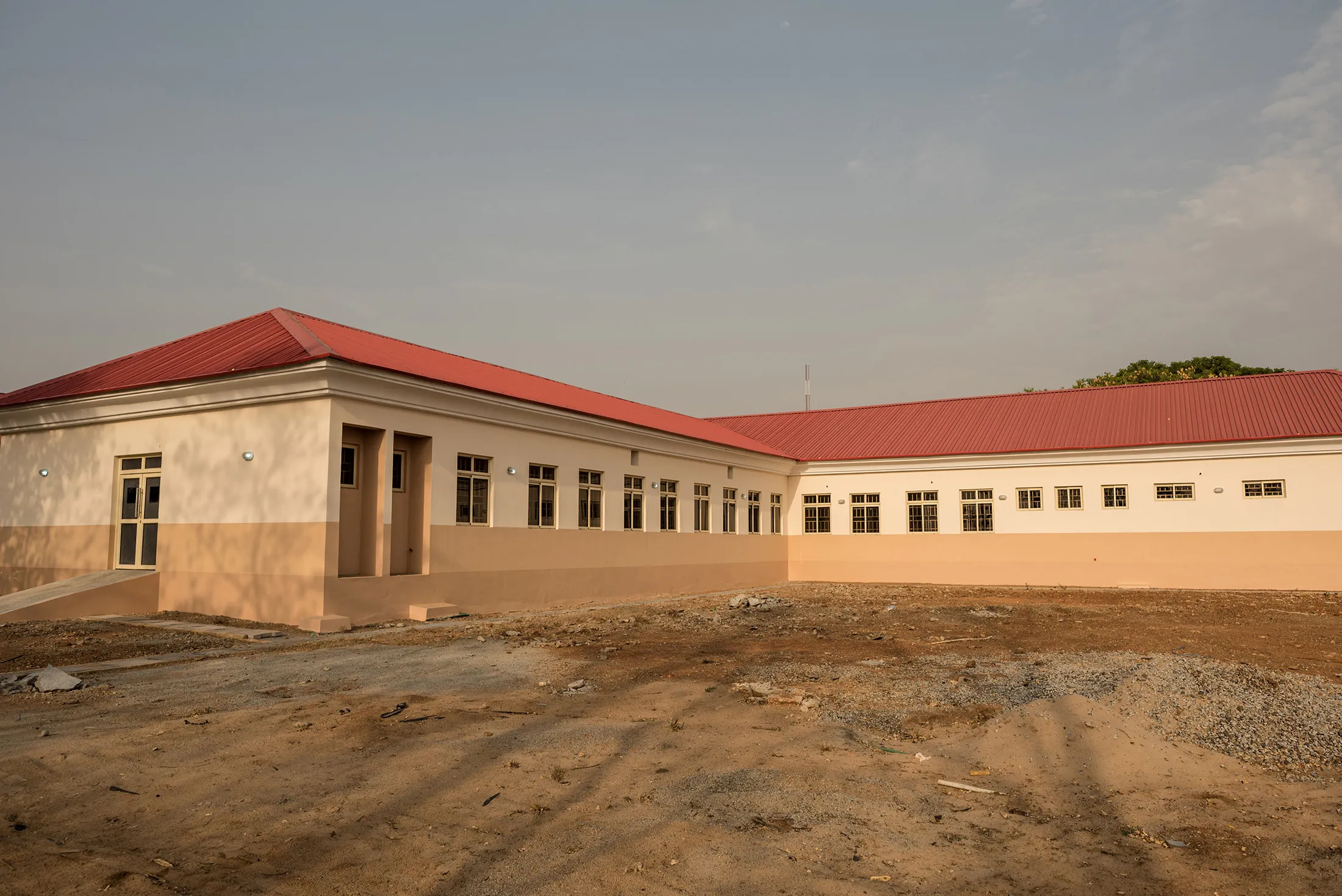 The isolation unit at Abuja Teaching Hospital.