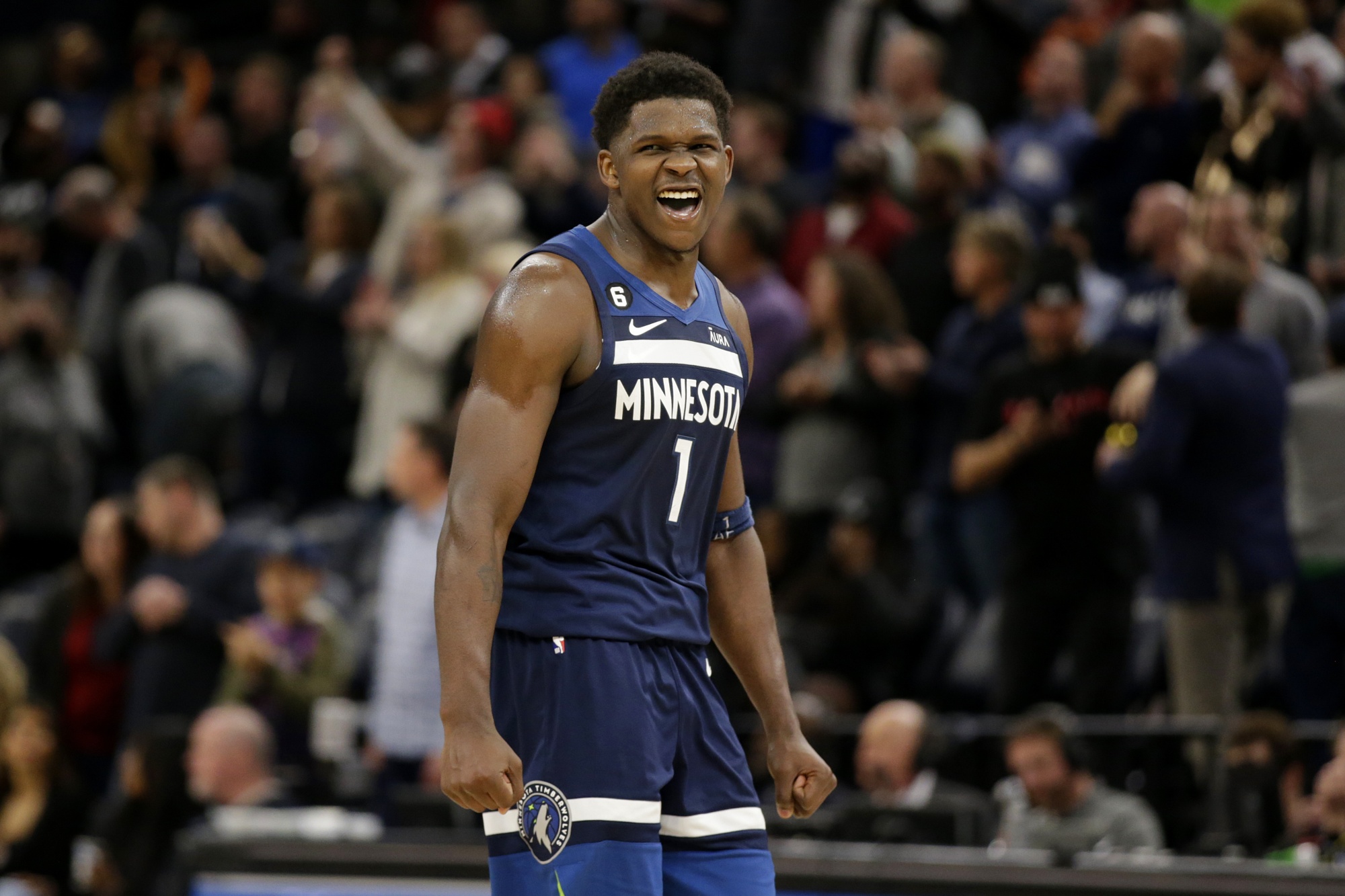 Timberwolves coach Chris Finch says Anthony Edwards got taller