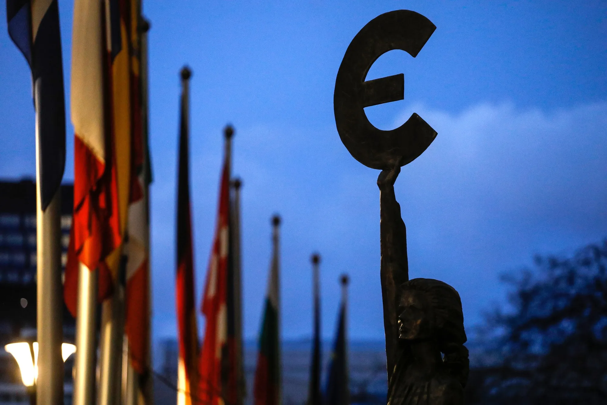 European Union Headquarters Ahead of Crucial U.K. Parliament Brexit Vote 