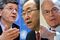 United Nations Secretary-General Ban Ki-moon (center) addressed a group of 150 scientists, religious leaders, and their entourage at the Vatican on April 28. The pope’s scientific advisory, the Pontifical Academy of Sciences, hosted an interfaith event dedicated to climate change and poverty. It was also co-sponsored by two other groups: a UN initiative called the Sustainable Development Solutions Network, led by Columbia University economist Jeffrey Sachs (left), and by Religions for Peace, a global interfaith organization led by William Vendley (right).