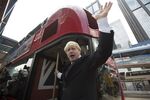 Boris Johnson promoting the New Routemaster on an Asian sales tour in 2013. The tour failed to secure a single order.
