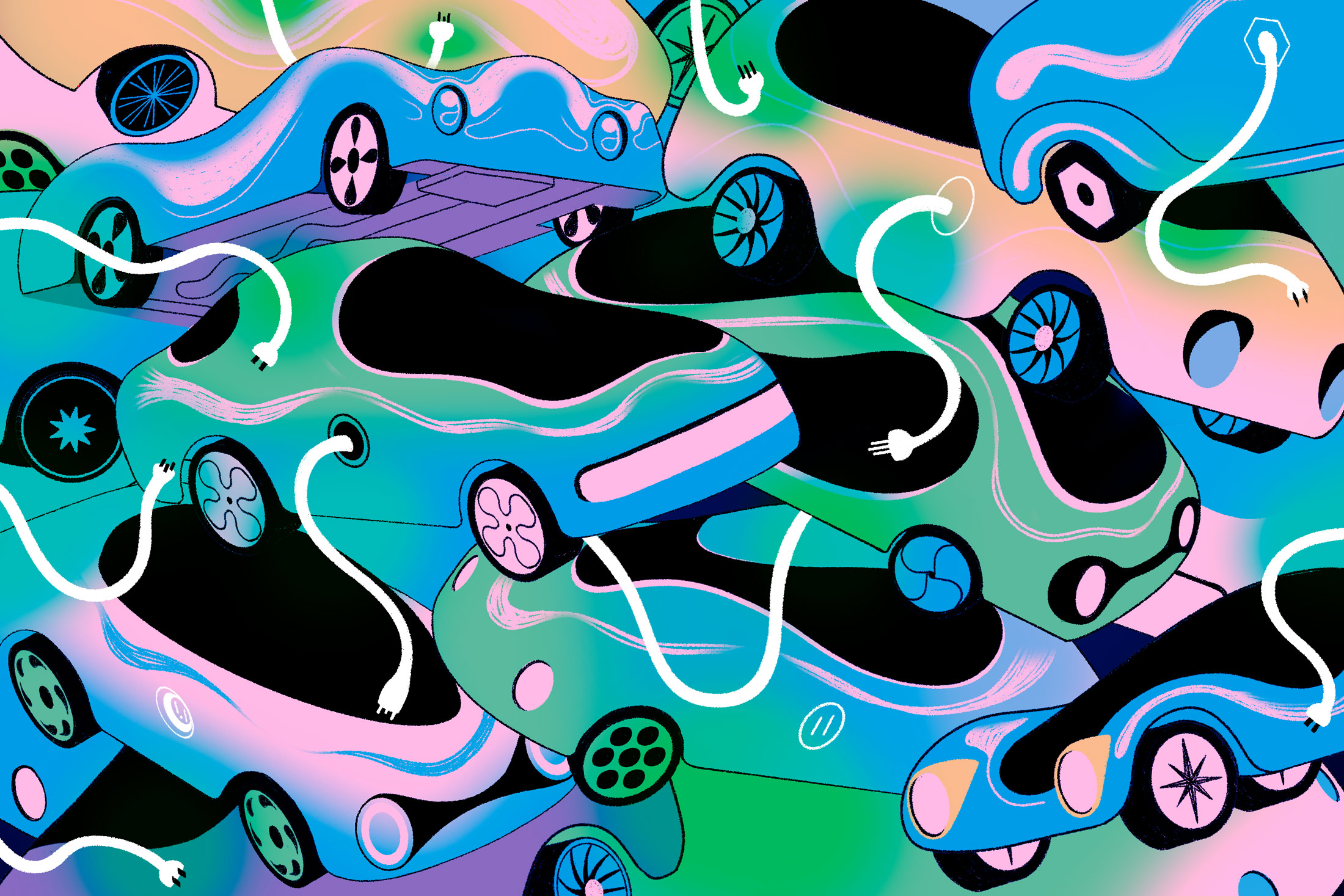 The Near Future of Electric Cars Many Models, Few Buyers Bloomberg